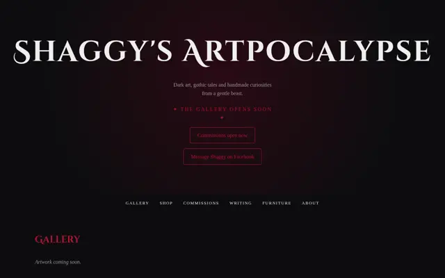 Shaggy's Artpocalypse on desktop