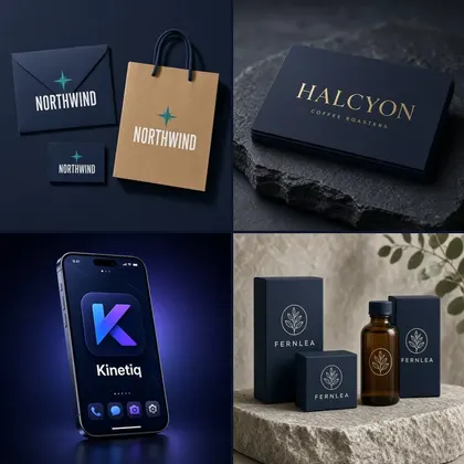 Website, branding, print and writing together