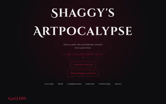 Shaggy's Artpocalypse homepage